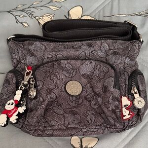 Kipling Gabbie Mini Peanuts Snoopy Patterned Crossbody Bag